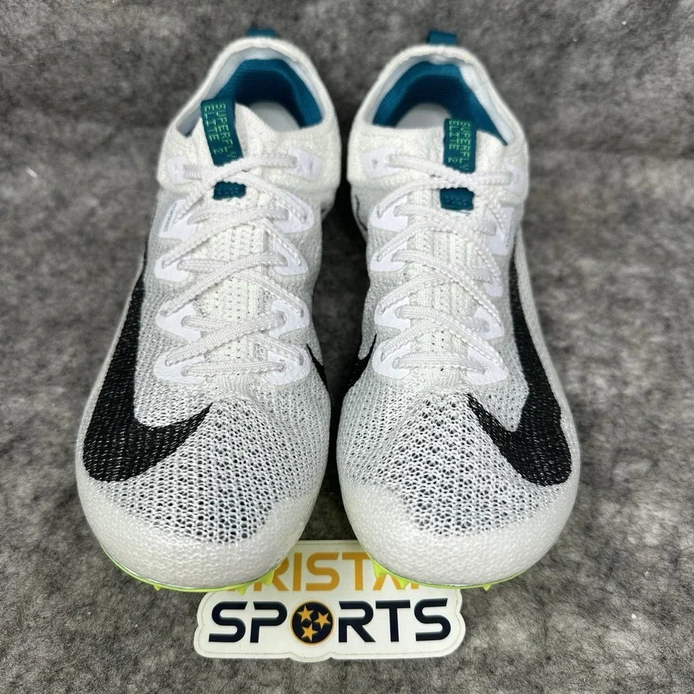 Nike Zoom Superfly Elite 2 Track Shoes Mens Size 9.5 White Green FZ9662-100